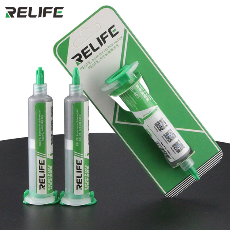 RELIFE RL-403 10CC Solder Paste Flux No-clean Soldering Paste Solder Tin For Soldering Iron