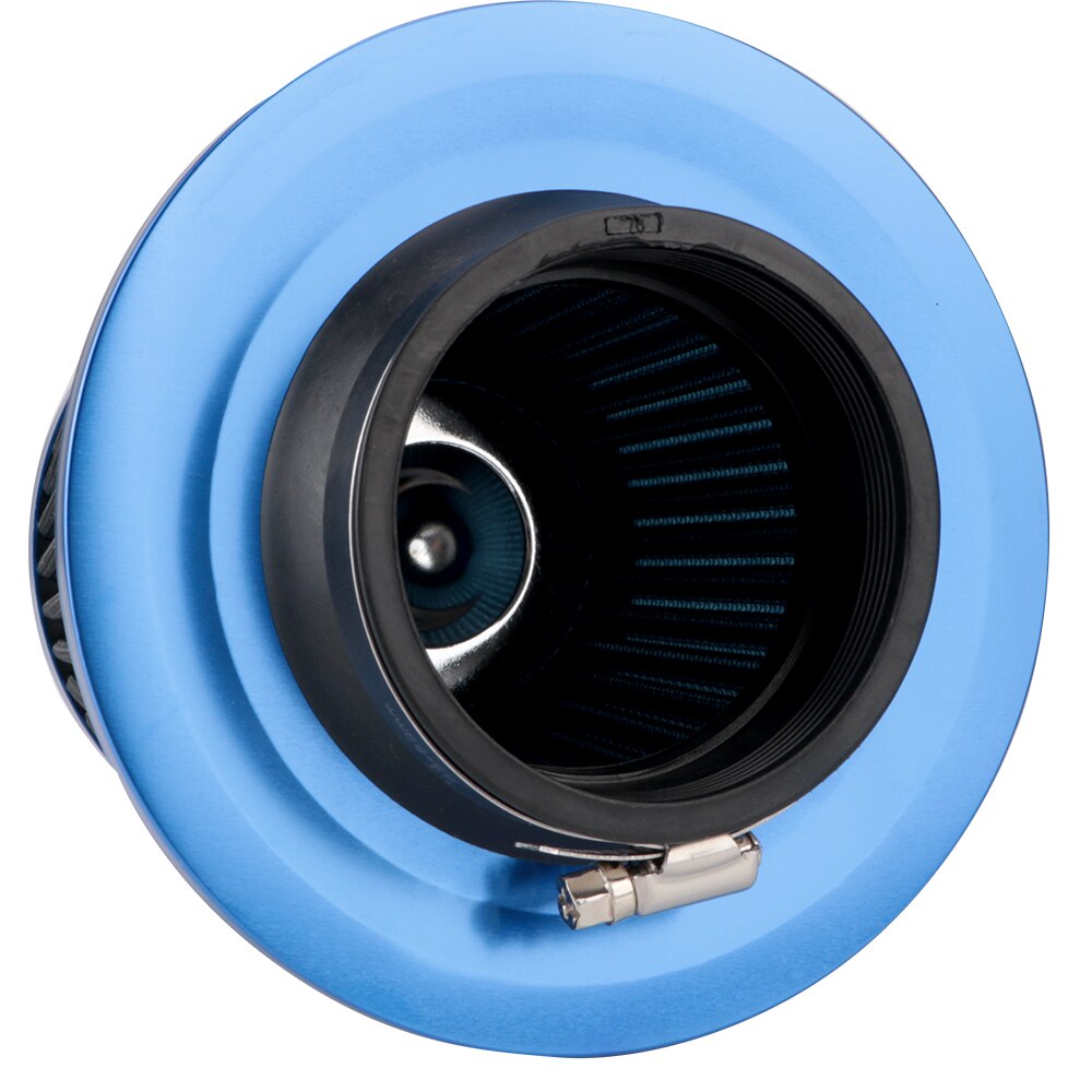 76mm 3 tommer bil luftfilter sport power mesh kegle høj flow indsugnings filter indsugnings filter kold luft induktionssæt universal bildele