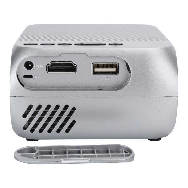 home theater sound system Mini Projector Silver Micro Portable 1080P LED Multi-Function for Home Theater 100-240V home cinema
