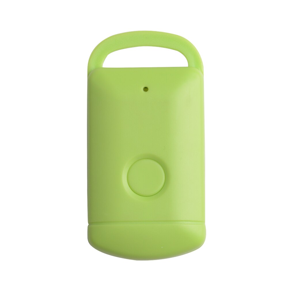 Mini localizador GPS Bluetooth 4,0 localizador portátil Anti-llave perdida localizador de mascotas dispositivo antirrobo de alarma de dos vías: green