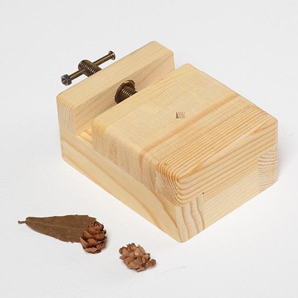 Adjustable Wooden Opening Clamp Table Vise Jaw Bench Clamp Drill Press Vice for Jewelry Watch Carving Fixed Tools