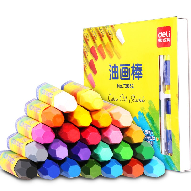 Oil Pastels Non-toxic Safe Wax Crayon Drawing for Kids Students Art Supplies Soft Crayons Oil Painting Stick Painting Item