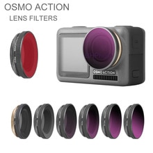Osmo Action Accessoires Camera Lens Filters kit ND NDPL CPL UV filter voor DJI Osmo Action Polarisatie Lens Camera Accessoire