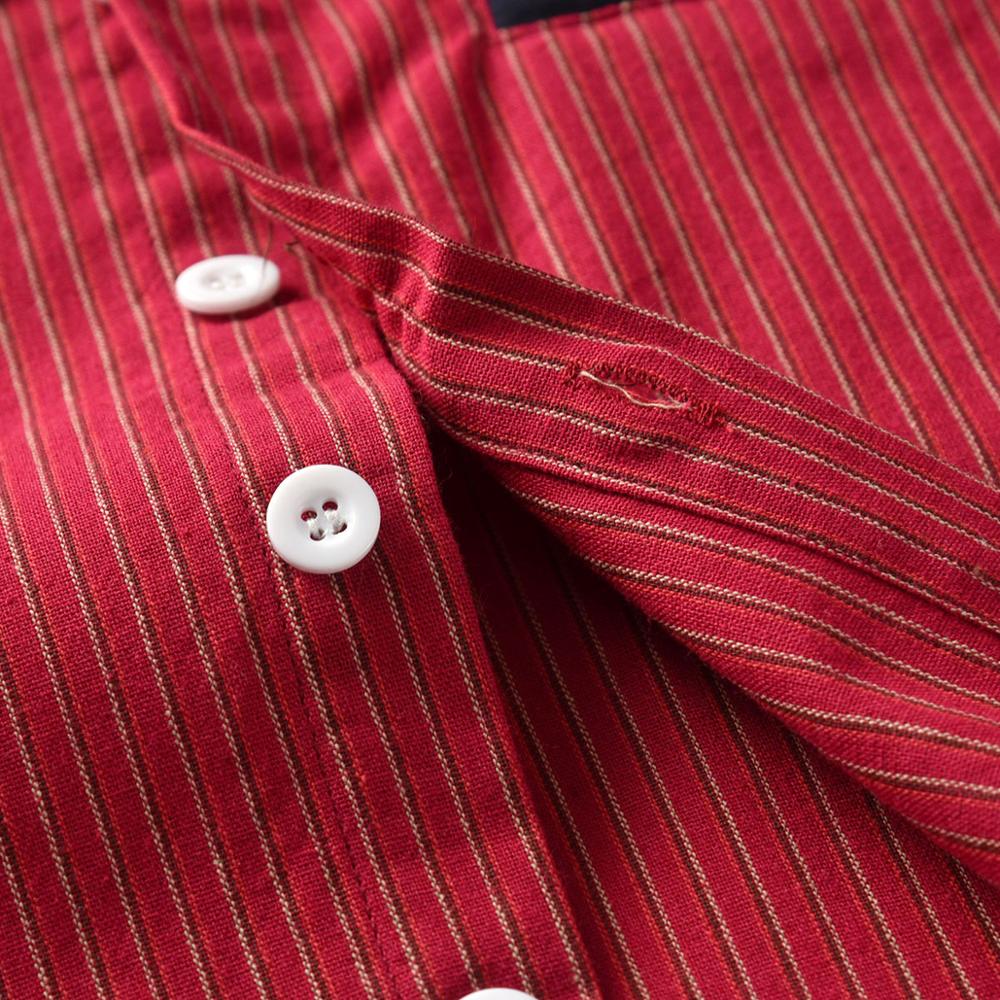 Conjunto de ropa de de cumpleaños para niños, traje Formal con pajarita, camisa a rayas rojas, pantalones cortos, traje de graduación, de verano