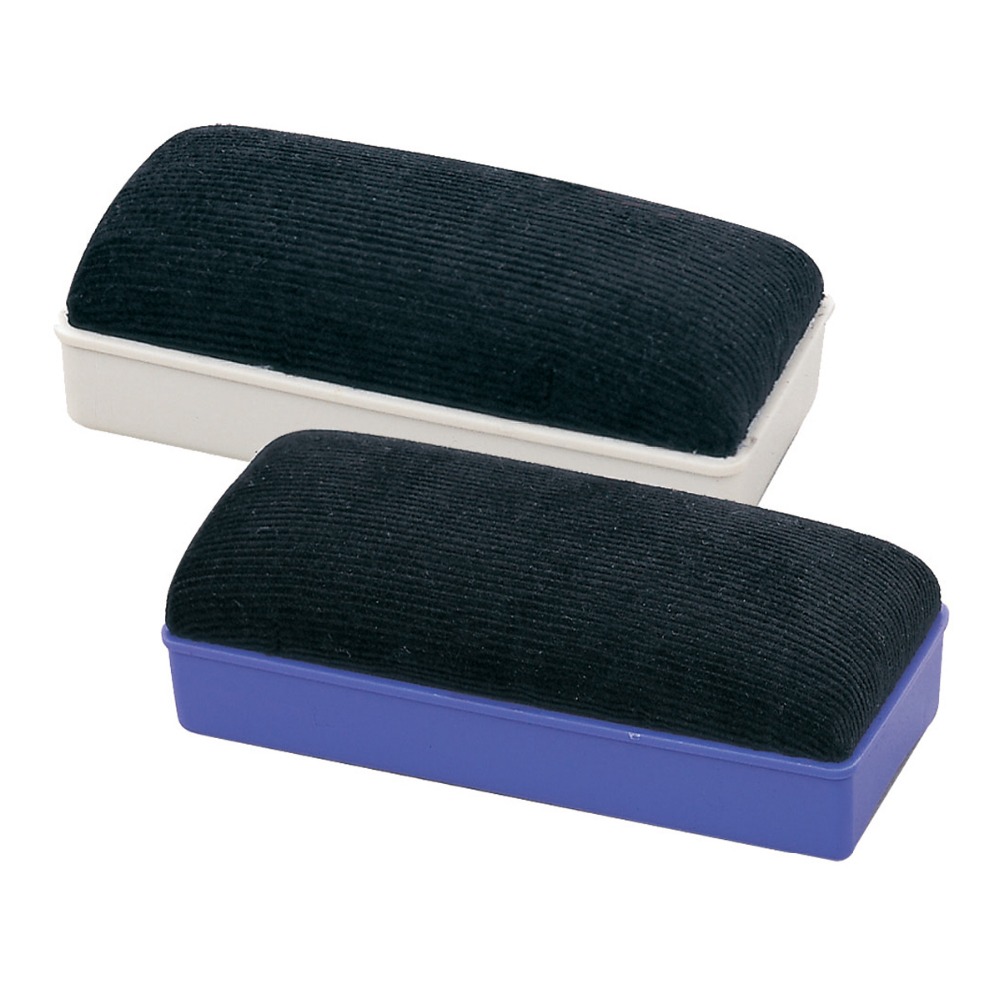 1 pc/ stycken stora, lättstädade magnetiska whiteboard-suddare för skolpapper och kontorsmaterial