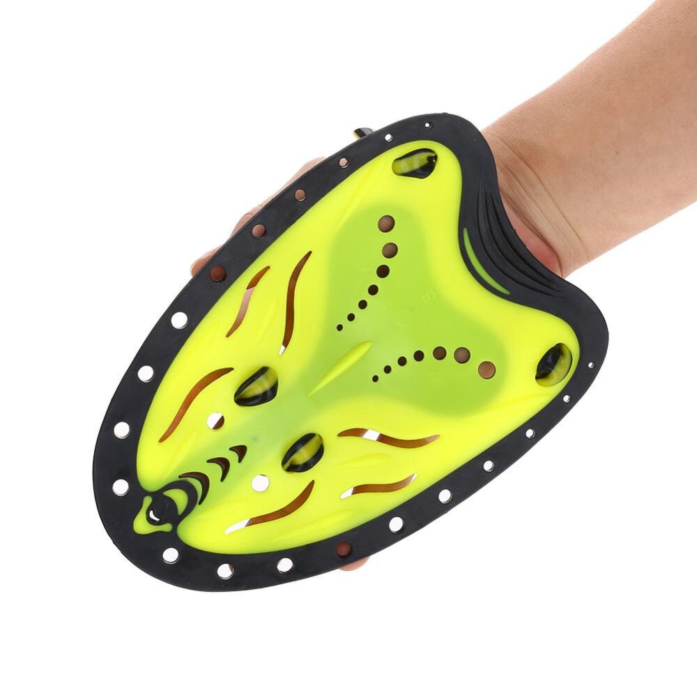 Aletas de natación de ballena, paletas ajustables para natación, aletas de mano para buceo, palas de entrenamiento, aleta de entrenamiento, equipo de buceo para adultos y niños