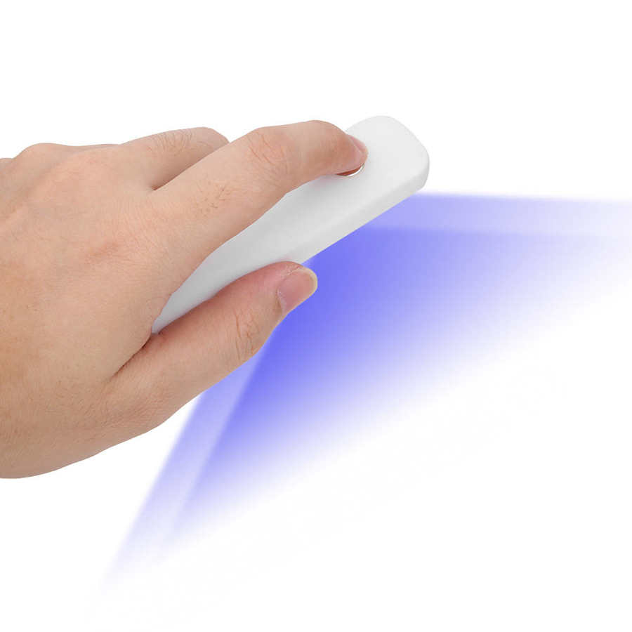 Household UV Cleaning Light Handheld UVC Light Portable Ultraviolet Cleaning Light Germicidal Lamp USB Charging for Home Travel