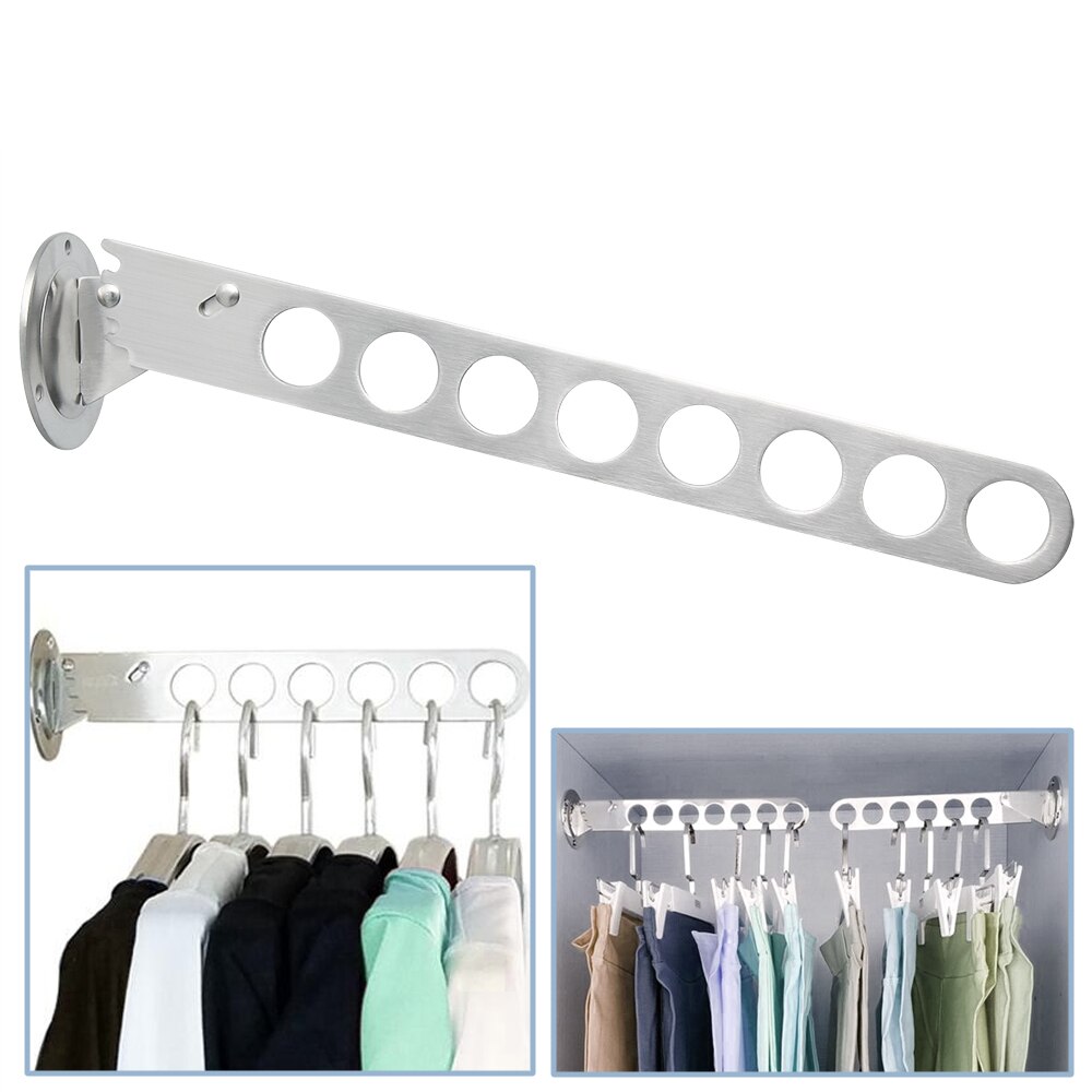 Magic Clothes Hangers Hanging Chain Stainless Steel Cloth Closet Hanger Shirts Tidy Save Space Organizer Hangers for clothes
