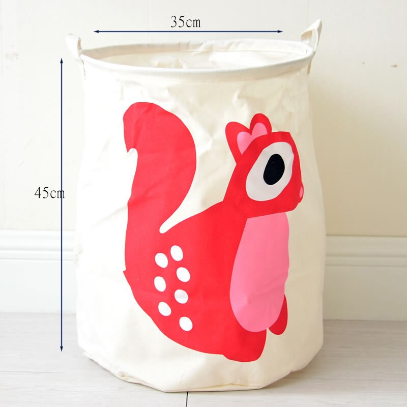 Panier à linge pliable en forme d'animaux, grand panier à linge pliable de dessin animé pique-nique pour enfants, rangement de jouets, lavage de vêtements sales, panier d'articles divers pour la maison