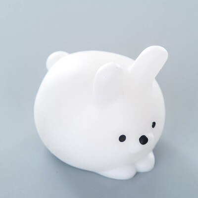 Mini Color Changes Squishy Cute Cat Mochi Climbing Abreagir Sticky Soft Antistress Ball Squeeze Stress Relief Funny Toy: Clear