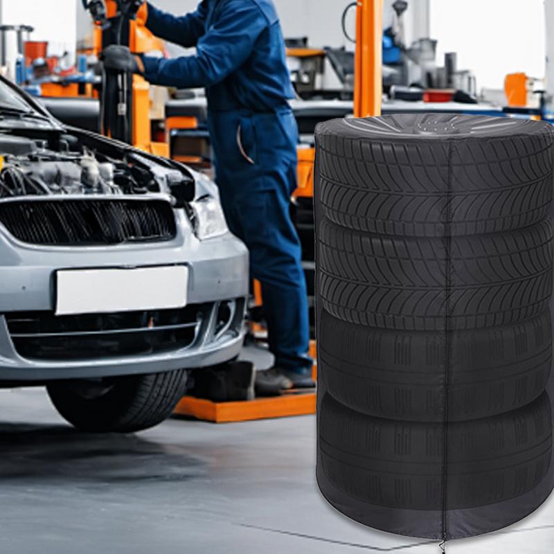 Reifen-Stapel-Abdeckung, Oxford-Stoff, Ersatzreifen-Abdeckung, großer Reifenschutz, staubdicht, Auto-Rad-Tasche, wasserdicht, für sterben meisten Automobilindustrie