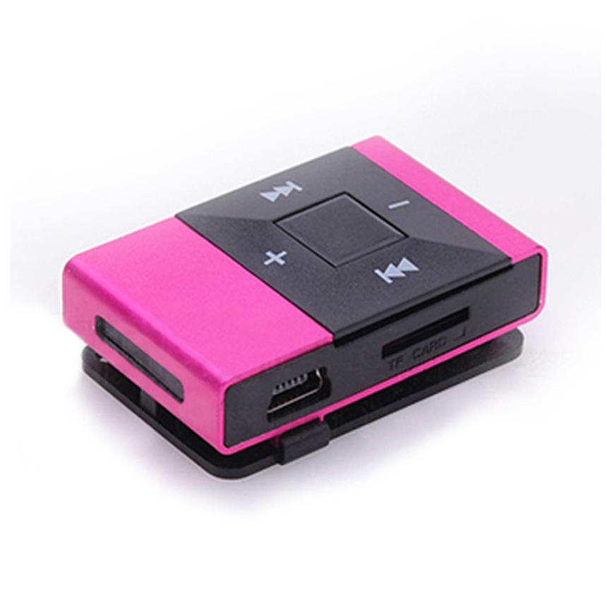 Hiperdeal Mini Usb Clip Digitale Mp3 Muziekspeler Ondersteuning 8 Gb Sd Tf Card 1J24