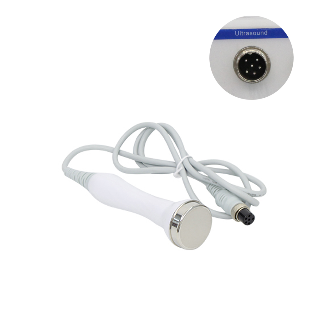 Idrogeno H2O2 Accessori per macchine per il viso di bellezza lavasciuga per la pelle ad ultrasuoni Detergente per pori sollevamento Sostituzione della sonda per la pulizia del viso: Bianco