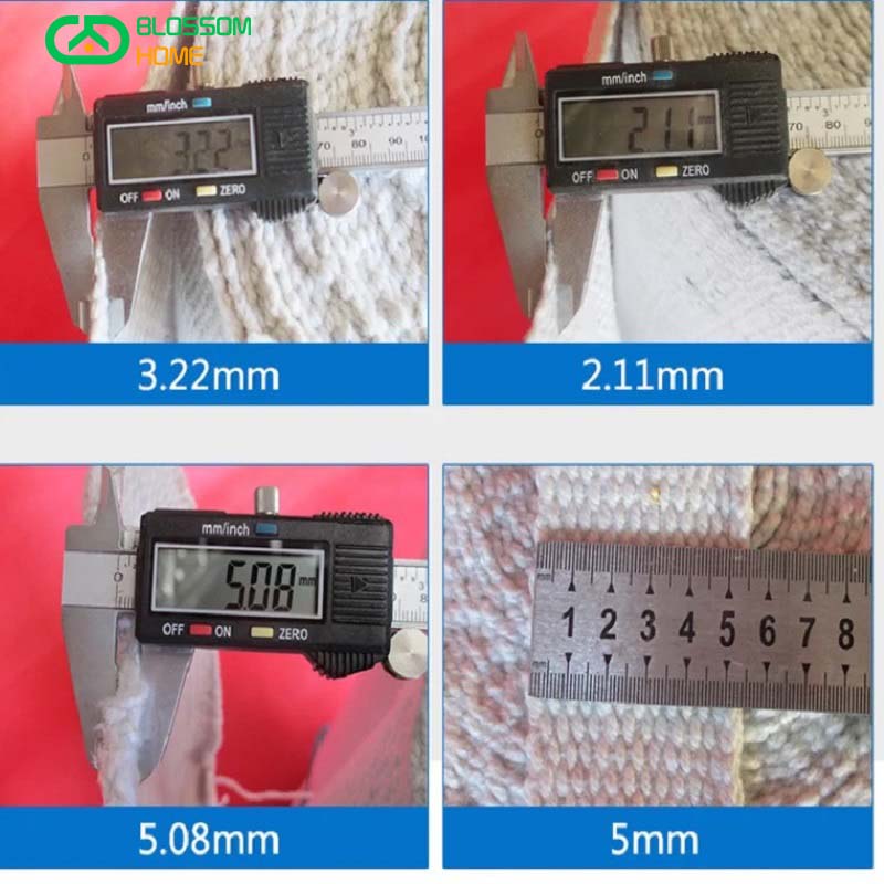 Ceramic Fiber Tape Asbestos Tape Flame Retardant Insulation Tape Ceramic Fiber Fire Tape