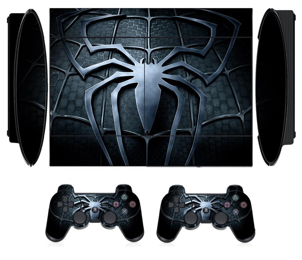 Etiqueta de protección de piel de vinilo 946 para Sony PS3 superfino 4000 y 2 pegatinas de pieles de controlador