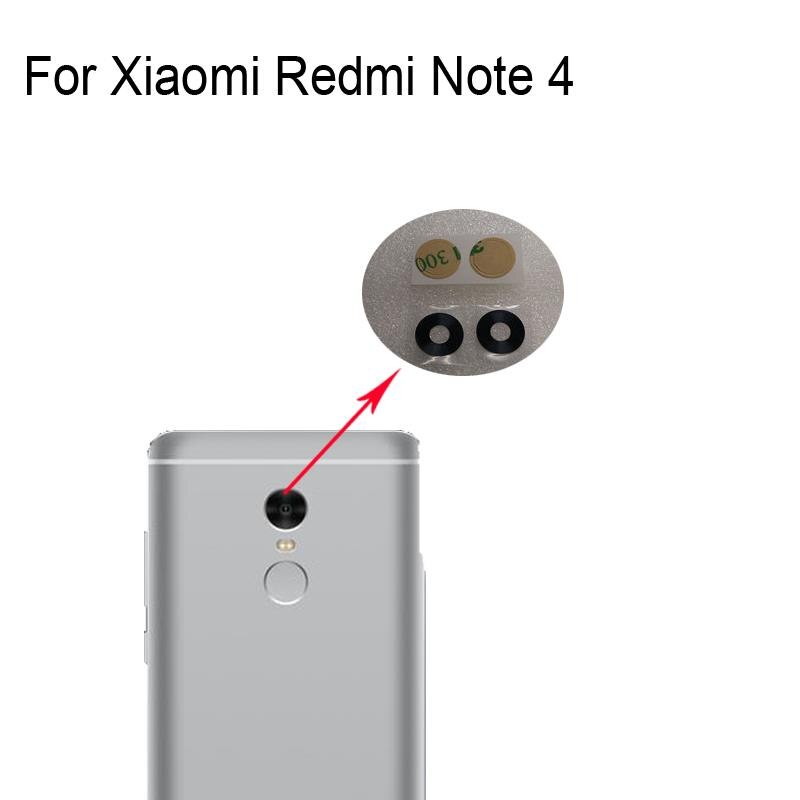 Voor Xiaomi Redmi Opmerking 4 Achter Terug Camera Glazen Lens Voor Xiaomi Redmi Opmerking 4 Reparatie Onderdelen redmiNote4
