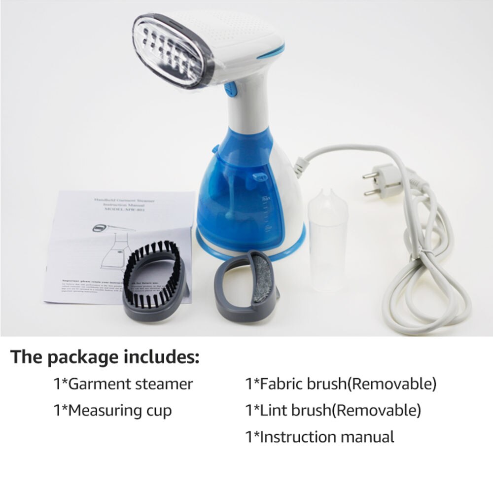 Travel Handheld Fabric Steamer 15 Seconds Fast-Heat 1500W Powerful Garment Steamer for Home Travelling Portable Steam Iron