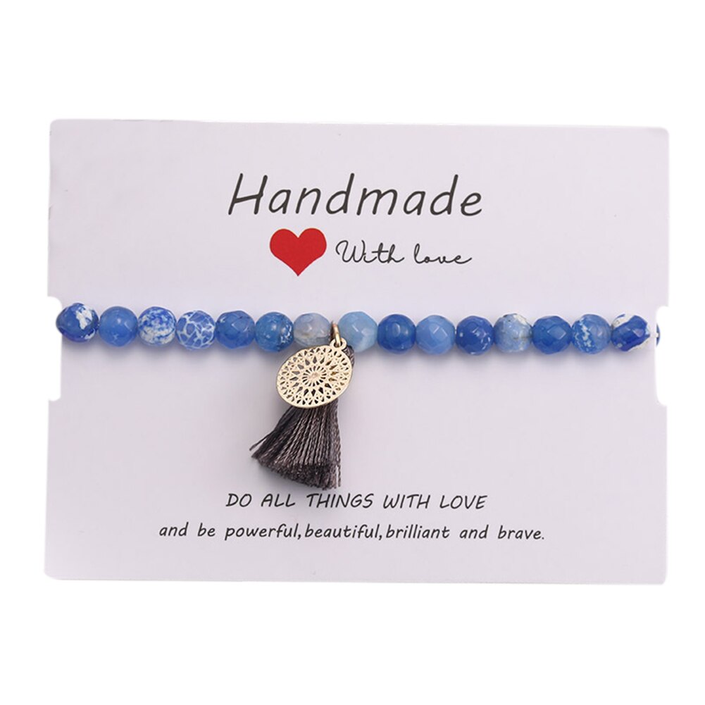 Damenarmband, modischer schmuck, perlenarmband mit quasten und anhänger, handkette, Yoga-Armbinde, schnüSprosse für damen