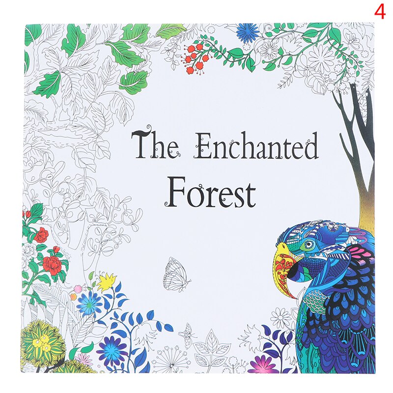 Anti-Stress Kleurboek Voor Kinderen Volwassen Stress Doden Tijd Schilderen Art Boek Magische Bos Fantasie Droom Wonderland: N4