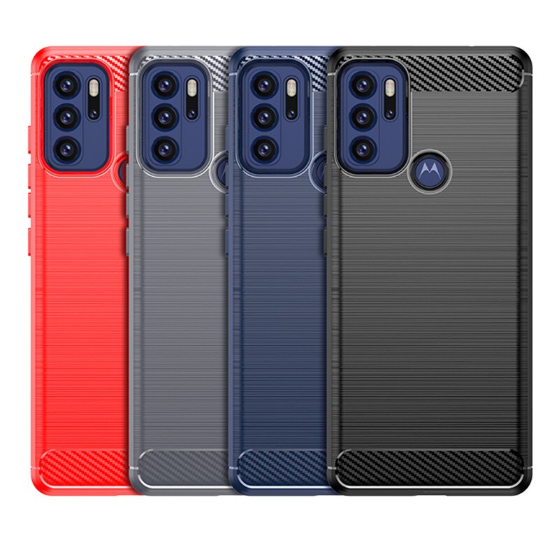 Für Abdeckung Motorola Moto G60S fallen Für Moto G60 G60S Coque Stoßstange Zurück Stoßfest Weiche Rügestochen TPU fallen Für Moto g60 G60S Fundas