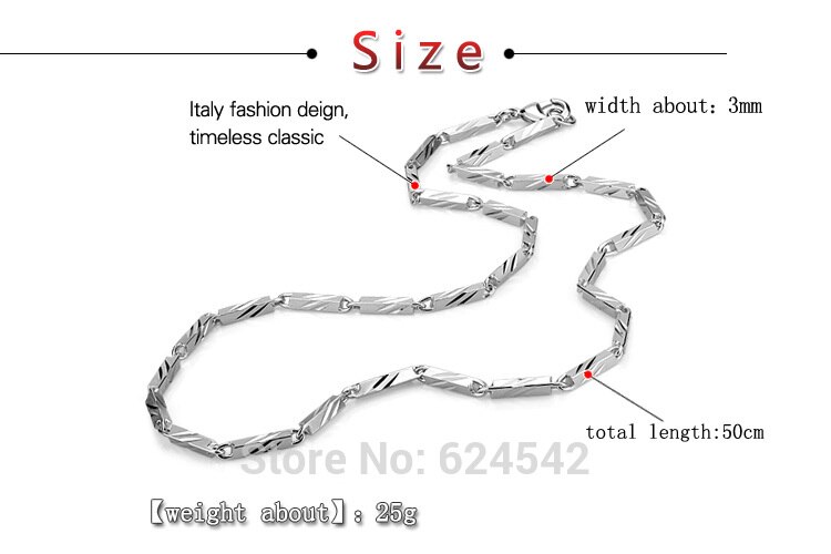 925 Sterling Zilveren Heren Ketting Patroon Graveren Solid Silver Chain Chic Mannen Sieraden Party Accessoires Niet vervagen