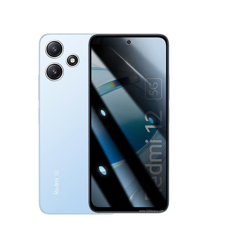 Anti Spy Tempered Glass for Xiaomi Redmi 12 5G Privacy Screen Protector For Redmi Note12S 12R Full Cover Protective Film Cover