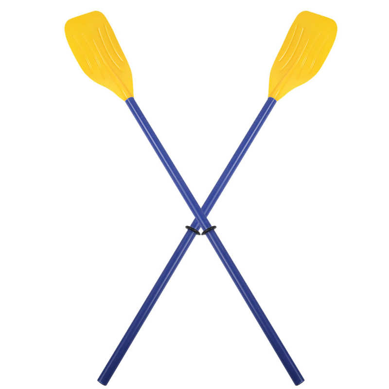 1 Pair Boat Paddle ABS Plastic Rowing Oars Two Person Boat Paddle for Rubber Canoes Lifeboats Leisure Using