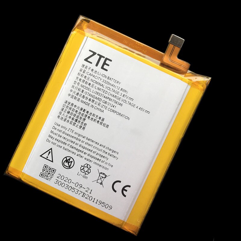 Batería LI3933T44P8h756346 Original, 3320mAh, para ZTE Axon 7, Axon 7S, A2017, A2017U, A2017G, A2018, Grand X4, Z956