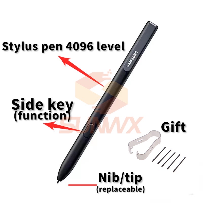 Caneta Stylus para Boox Nova Air 2 3 Max Lumi e Tablet Note Air 3 X2 Pro com caneta eletromagnética passiva de nível 4096