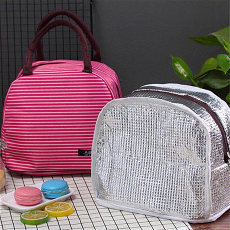 Fiambrera portátil con refrigerador térmico aislado para hombre y mujer, bolso para pícnic, bolsa de almacenamiento, Oxford, impermeable