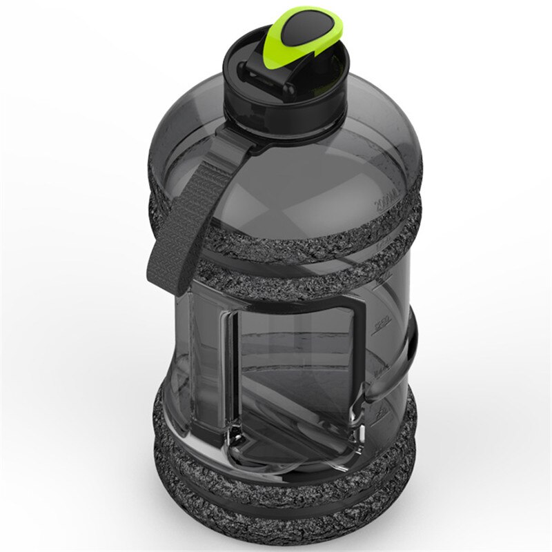 Grote Capaciteit 2.2L Pastic Flessen Camping Training Fiets Drink Water Buitensporten Draagbare Fitness Ketel