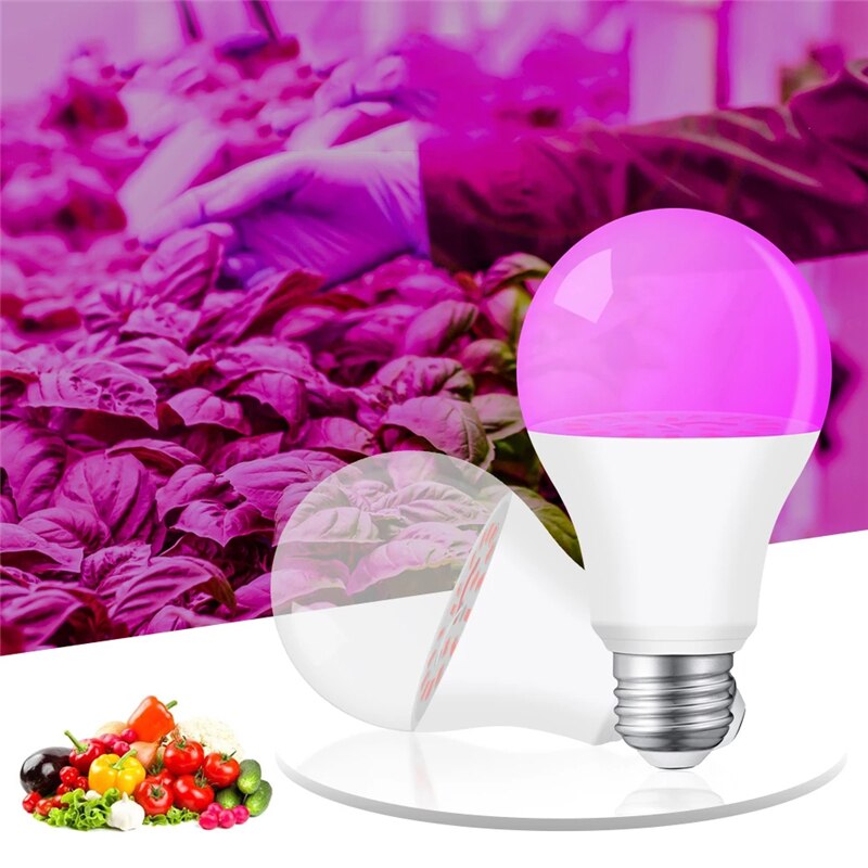 Led Grow Lamp E27 Volledige Spectrum 15W 30W 40W Led Groeiende Lampen Voor Indoor Hydrocultuur Bloemen planten Led Groei Lamp