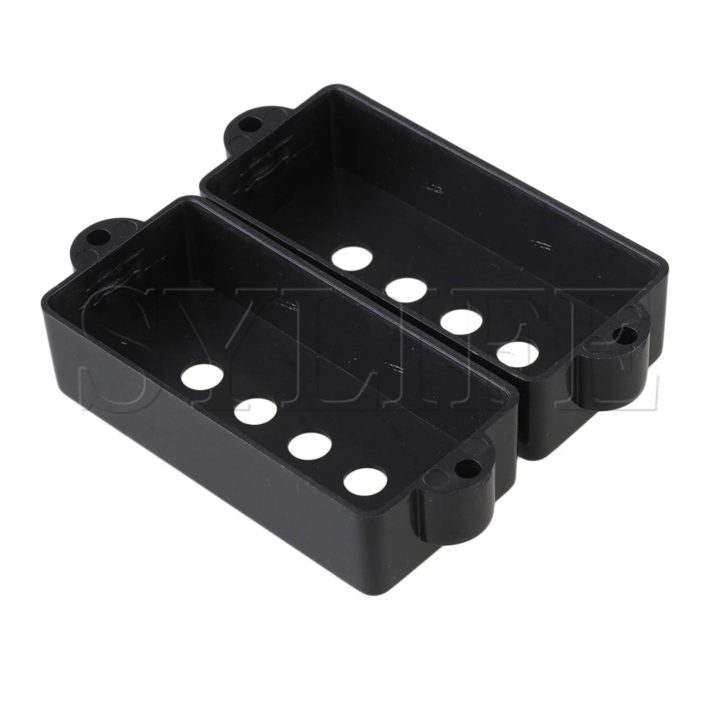 Plastic P-Bass Guitar Replacement Cover Vintage P-Bass Black Set