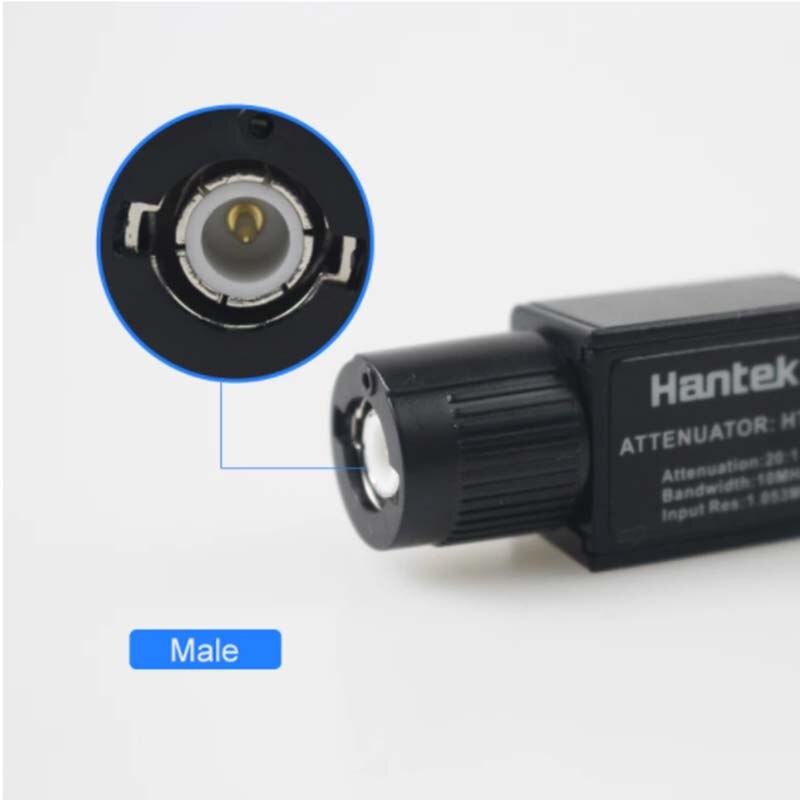 Hantek Attenuator HT201 Signal Passive 20:1 10MHz Bandwidth Passive 300V Oscilloscope 1008C For Pico Hantek HT-201