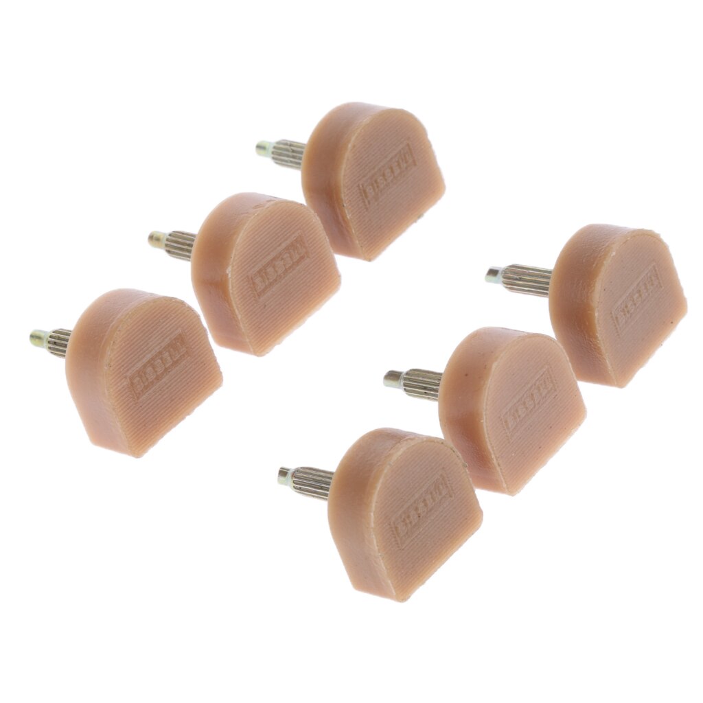 3 Pairs High Heel Plates Shoe DIY Repair Tip Replacement Pin on Shoe Heels Accessories: Apricot 10.5x12.5mm