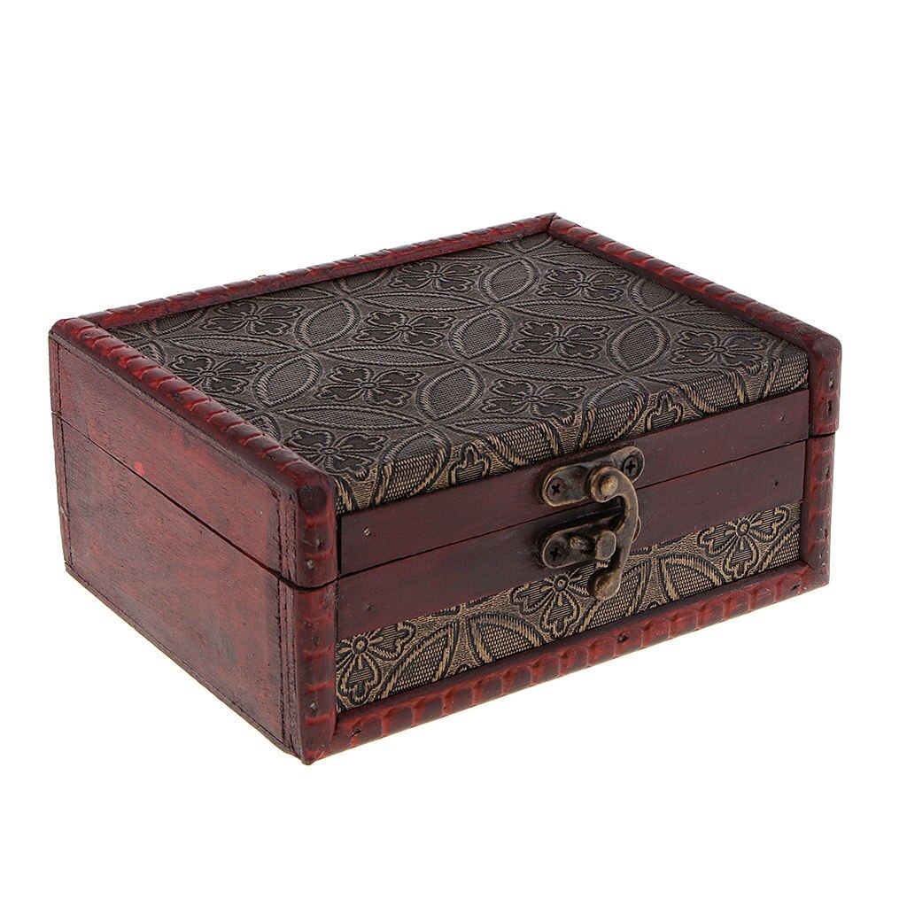 Treasure Box 5.7 inch Treasure Chest for Jewelry Box Home Decorations