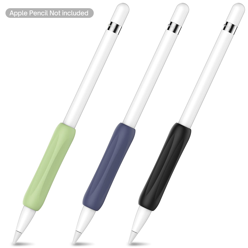 3Pcs Apple Etui Anti-Slip Zachte Siliconen Case Cover Compatibel Tablet Touch Stylus Pen Voor Apple Potlood 1st 2nd Generatie