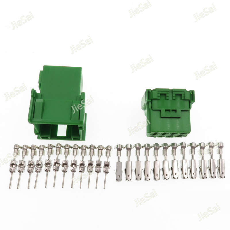12 Pin 1-967627 8-968972-1 Auto Car CD Player Plug Wire Socket Female Male Connector