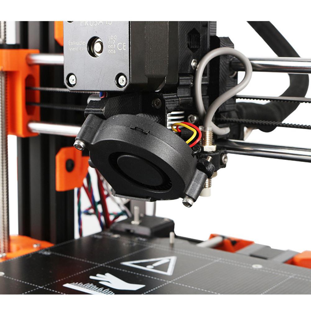 Turbofläkt för 3d skrivare för prusa  i3 mk3 hydraullager 5015 5v 50*50*15mm tyst turbofläkt