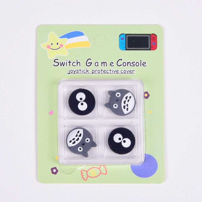 Nette Cartoon Weiche Thumb-Stick Grip Cap Joystick Schutzhülle Für Nintendo Schalter NS Lite Freude-con Controller Thumbstick fall: A