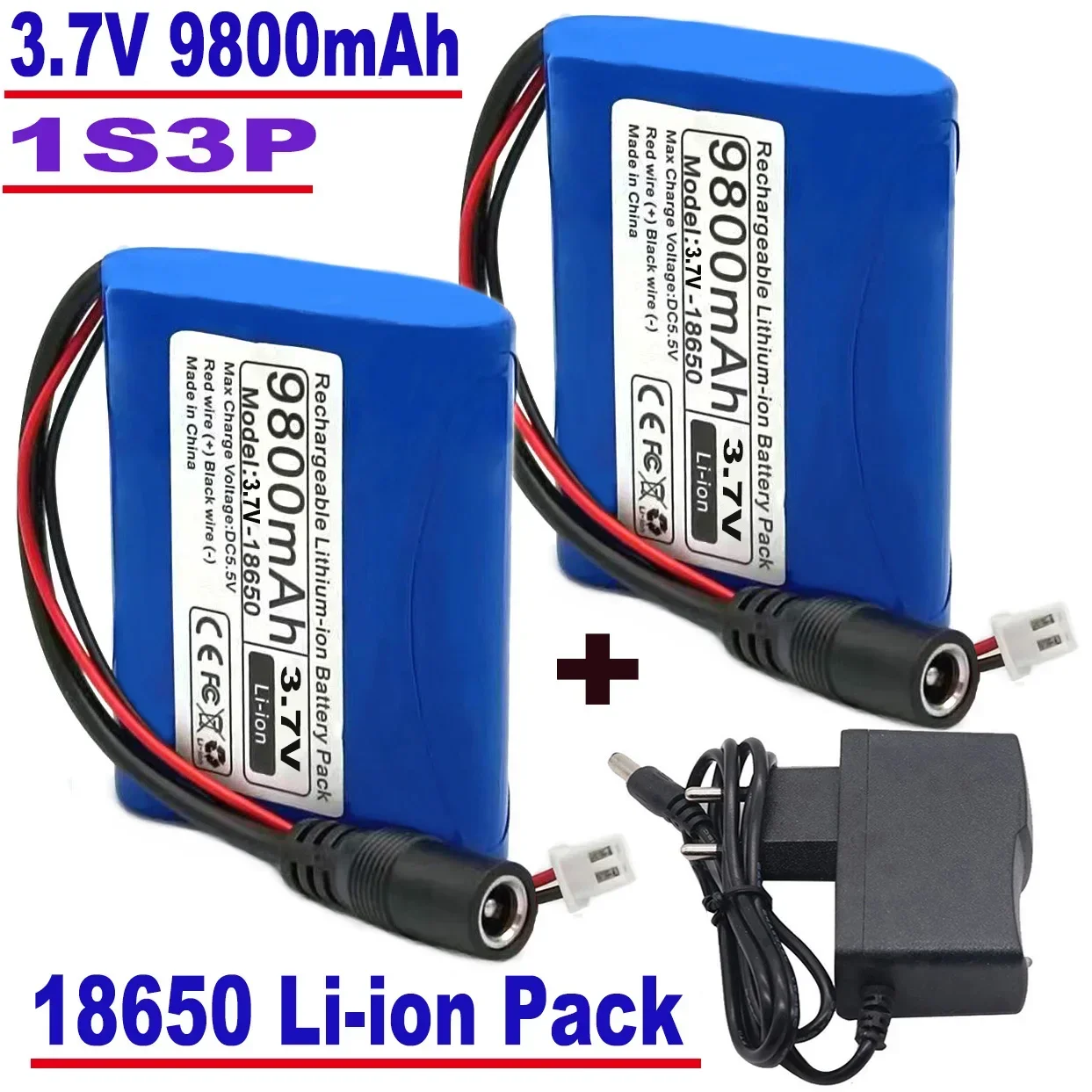 3,7 V 18650 Lithium-Batterie Mikrocontroller LED Außenleuchte Bluetooth Lautsprecher Audio- Sicherung-Stromversorgung