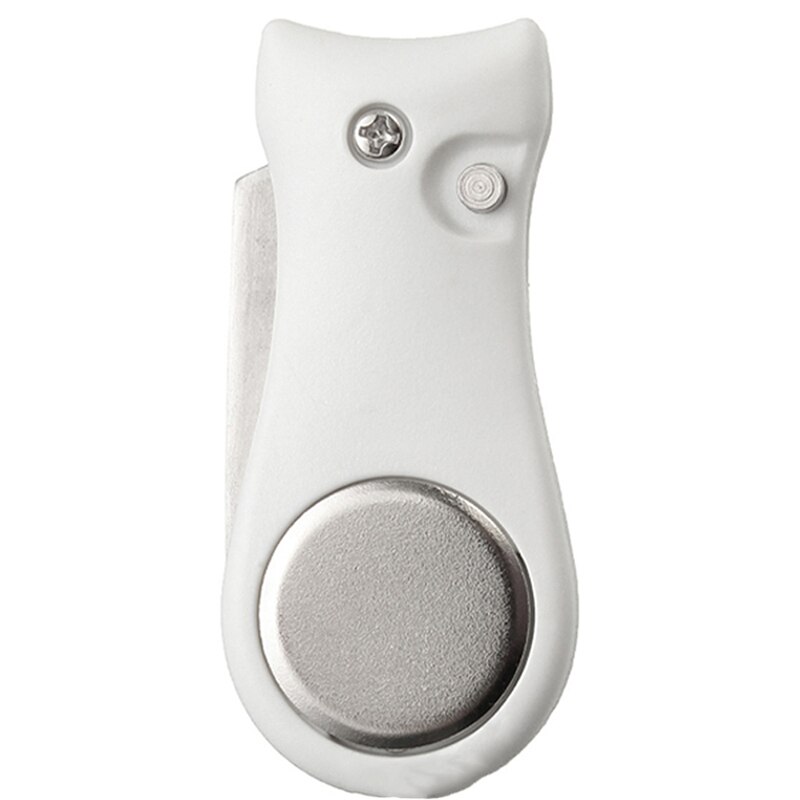 White Pitch Repair Divot Switchblade Tool Golf Ball Marker Green Mark Golfer Kit V4W7