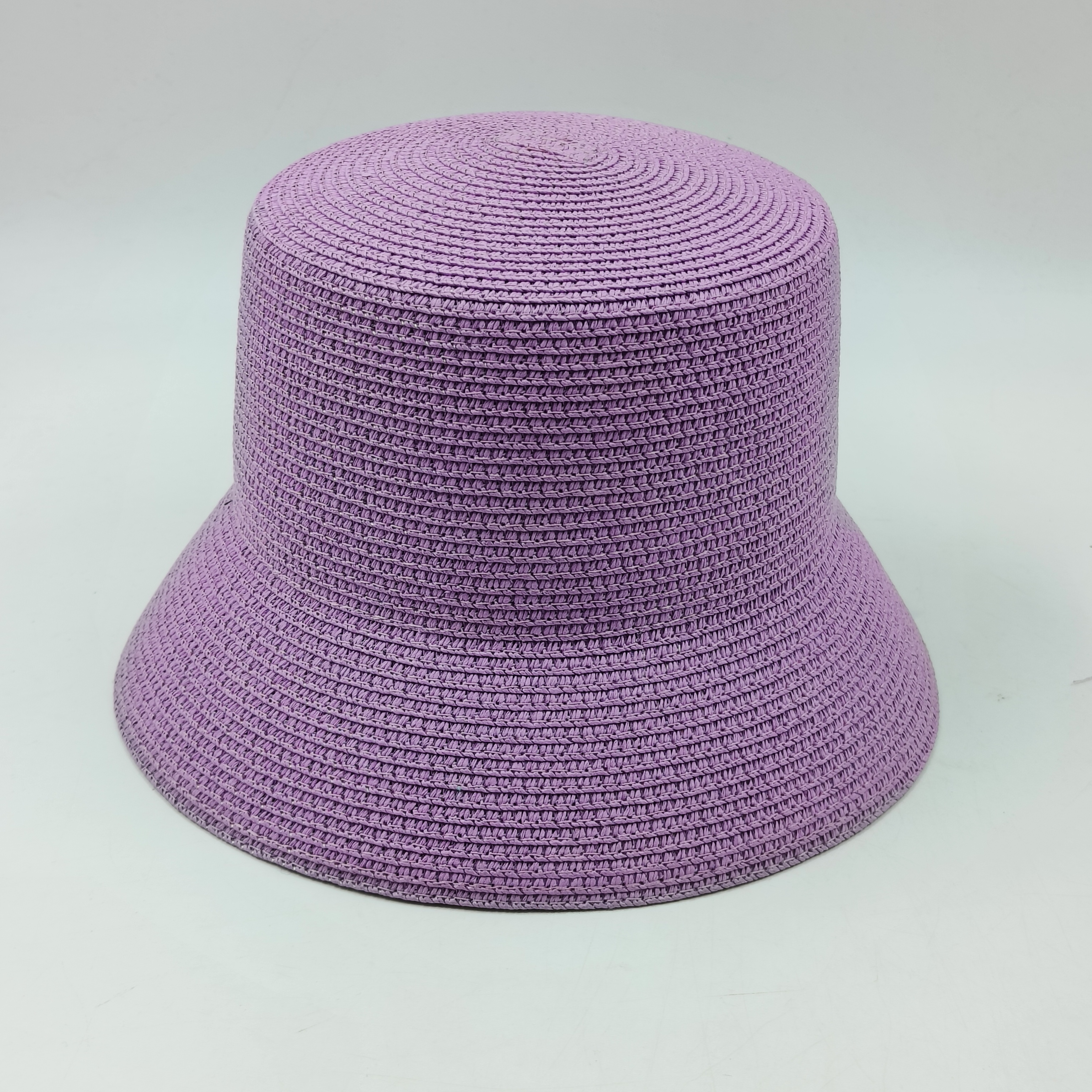 Dame Solhatt Strå - Blomstermønster - Casual - Solbeskyttelse - Liten Brem - Sommer Strand: Rød