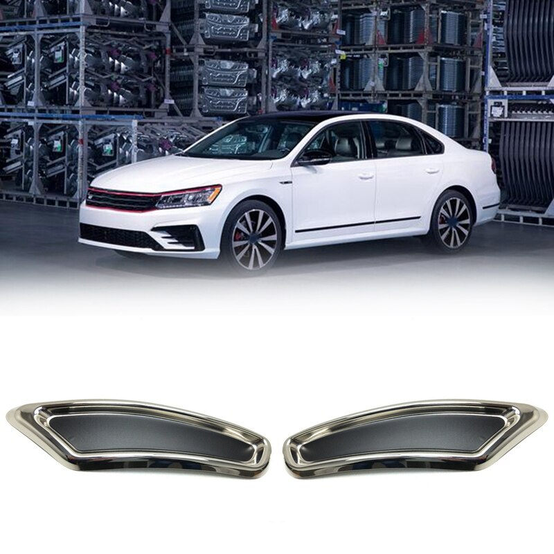 Car Chrome Exhaust Diffuser Deflector Frame for Passat B8