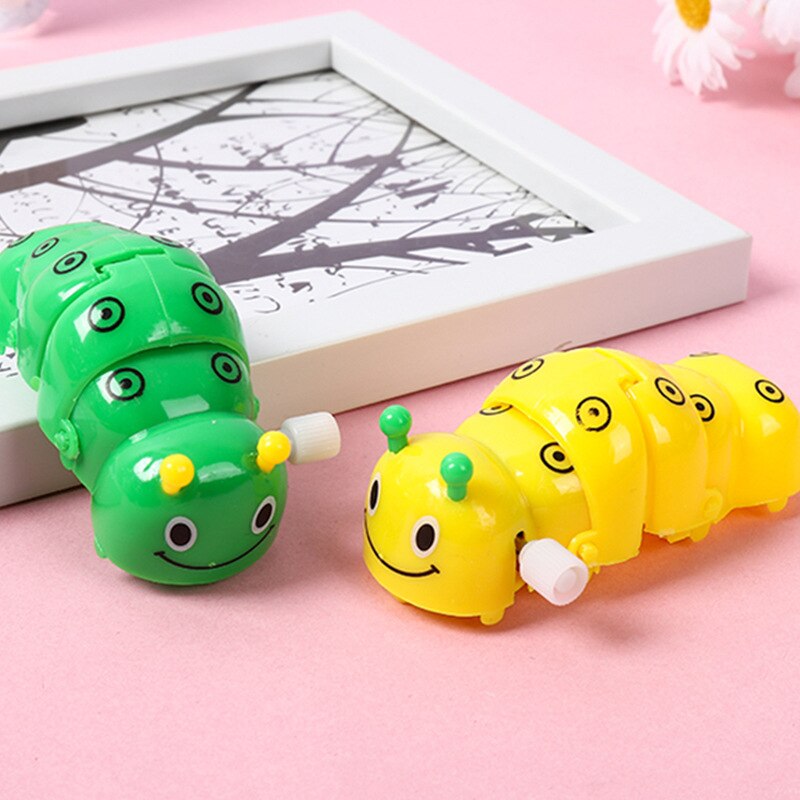 1pcs Cartoon Cute Clockwork Toy Clockwork Hair Bug Can Run Chick Animal Winding Puzzle Fun Baby Toy Educational Birthday