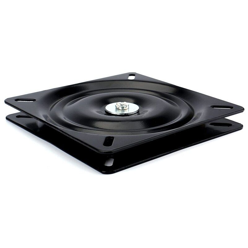 7inch Bar Bearing Stool Swivel Replacement Seat Base Table Furniture Bar Stool Swivel Plate Black