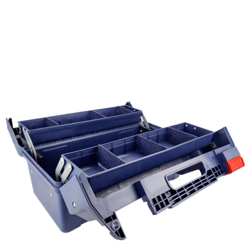 Hardware Toolbox Double layer Storage case Home Multi-function Car Repair Box Tool Container Case Large Plastic Tool Box