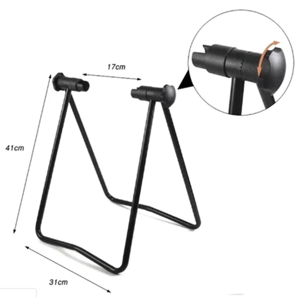 40# Bicycle Stand Parking Folding Bicycle Trainer Stationary Bike Cycle Stand Parking Rear Hub Mount Rack Portable