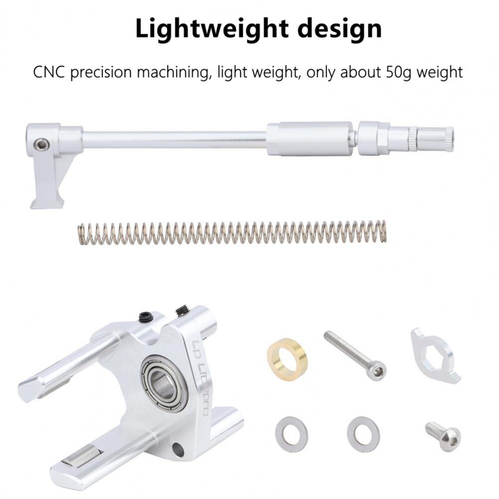 1 Set Ultralight Bike Shifter Lengthened Gear Shifter Aluminum Alloy Bike Derailleur High Hardness Gear Shifter for Brompton