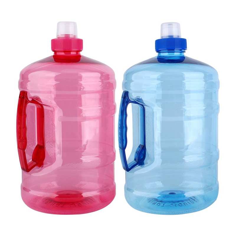 Grote Capaciteit 2L Grote Bpa Gratis Sport Training Drink Water Fles Waterkoker Cup Met Handvat Cap Sport Accessoires